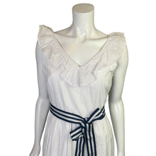 Load image into Gallery viewer, Vineyard Vines for Target | Women&#39;s White Sleeveless Dress with Stripe Belt w/ Tags | Size: S
