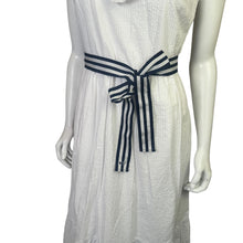 Load image into Gallery viewer, Vineyard Vines for Target | Women&#39;s White Sleeveless Dress with Stripe Belt w/ Tags | Size: S
