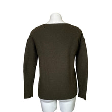 Load image into Gallery viewer, White + Warren | Women&#39;s Green Knit Wool Blend Pullover Sweater | Size: XS
