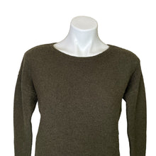 Load image into Gallery viewer, White + Warren | Women&#39;s Green Knit Wool Blend Pullover Sweater | Size: XS
