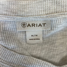 Load image into Gallery viewer, Ariat | Women&#39;s Light Gray Thermal Pullover Top | Size: M
