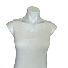 Load image into Gallery viewer, Coldwater Creek | Women&#39;s Cream Knit Tank Top | Size: 8
