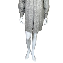 Load image into Gallery viewer, H&amp;M | Women&#39;s Light Gray Soft Long Open Cardigan Sweater | Size: S
