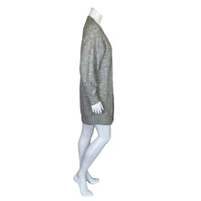 Load image into Gallery viewer, H&amp;M | Women&#39;s Light Gray Soft Long Open Cardigan Sweater | Size: S
