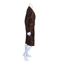 Load image into Gallery viewer, Ralph Lauren | Women&#39;s Animal Print Long Sleeve Wrap Dress with Tags | Size: 16
