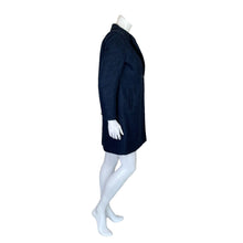 Load image into Gallery viewer, Saint James | Women&#39;s Blue Wool Blend Long Pea Coat | Size: 6
