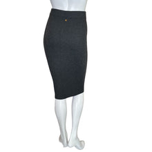 Load image into Gallery viewer, Pennyblack | Women&#39;s Dark Gray Knit Pencil Skirt | Size: S
