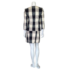 Load image into Gallery viewer, Max &amp; Co | Women&#39;s Blue and Cream Plaid Two Piece Skirt Suit | Size: 2/4
