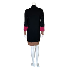 Load image into Gallery viewer, Paola Ermini | Women&#39;s Black, Pink and Brown Sweater Dress | Size: M
