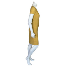 Load image into Gallery viewer, LAltraModa | Women&#39;s Yellow Short Sleeve Dress | Size: S
