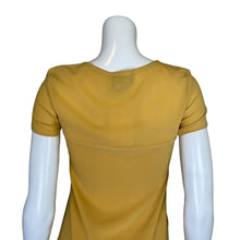 Load image into Gallery viewer, LAltraModa | Women&#39;s Yellow Short Sleeve Dress | Size: S
