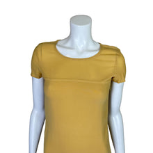 Load image into Gallery viewer, LAltraModa | Women&#39;s Yellow Short Sleeve Dress | Size: S
