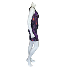 Load image into Gallery viewer, Desigual | Women&#39;s Black and Purple Side Design Bodycon Dress | Size: S
