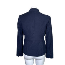 Load image into Gallery viewer, Loft | Women&#39;s Blue Twill Single Button Blazer Jacket | Size: 6
