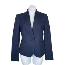 Load image into Gallery viewer, Loft | Women&#39;s Blue Twill Single Button Blazer Jacket | Size: 6
