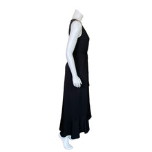 Load image into Gallery viewer, Banana Republic | Women&#39;s Black Ruffle Maxi Dress with Tags | Size: XS
