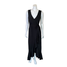 Load image into Gallery viewer, Banana Republic | Women&#39;s Black Ruffle Maxi Dress with Tags | Size: XS
