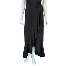 Load image into Gallery viewer, Banana Republic | Women&#39;s Black Ruffle Maxi Dress with Tags | Size: XS
