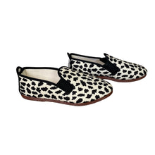 Load image into Gallery viewer, Operasei | Women&#39;s Cream and Black Cow Print Slip On Sneakers | Size: 38
