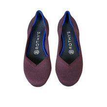 Load image into Gallery viewer, Rothy&#39;s | Women&#39;s Burgundy and Blue Round Toe Flats | Size: 5.5
