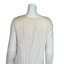 Load image into Gallery viewer, Tularosa | Women&#39;s Cream Long Sleeve Cotton Boho Dress | Size: L
