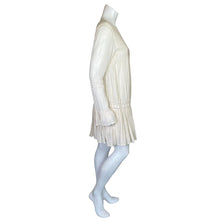 Load image into Gallery viewer, Tularosa | Women&#39;s Cream Long Sleeve Cotton Boho Dress | Size: L
