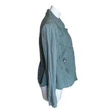 Load image into Gallery viewer, Free People | Women&#39;s Green Linen Blend Jacket | Size: S
