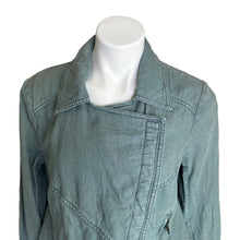 Load image into Gallery viewer, Free People | Women&#39;s Green Linen Blend Jacket | Size: S
