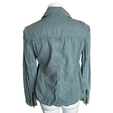 Load image into Gallery viewer, Free People | Women&#39;s Green Linen Blend Jacket | Size: S
