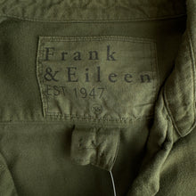 Load image into Gallery viewer, Frank &amp; Eileen | Women&#39;s Olive Green Soft Button Down Top | Size: XS
