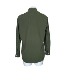 Load image into Gallery viewer, Frank &amp; Eileen | Women&#39;s Olive Green Soft Button Down Top | Size: XS
