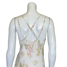 Load image into Gallery viewer, Victoria&#39;s Secret | Women&#39;s Vintage Cream Floral Sleep Slip and Kimono Set | Size: M
