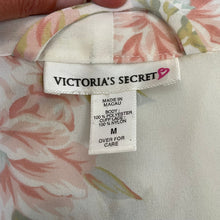 Load image into Gallery viewer, Victoria&#39;s Secret | Women&#39;s Vintage Cream Floral Sleep Slip and Kimono Set | Size: M
