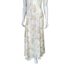 Load image into Gallery viewer, Victoria&#39;s Secret | Women&#39;s Vintage Cream Floral Sleep Slip and Kimono Set | Size: M
