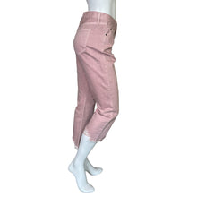 Load image into Gallery viewer, Mossimo | Women&#39;s Vintage Wash Pink Boyfriend Crop Jeans | Size: 8
