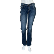 Load image into Gallery viewer, Cedar Rose | Women&#39;s Embroidered Tribal Pocket Jeans | Size: 28
