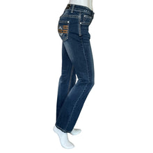 Load image into Gallery viewer, Cedar Rose | Women&#39;s Embroidered Tribal Pocket Jeans | Size: 28
