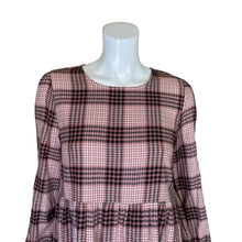 Load image into Gallery viewer, Copper Key | Women&#39;s Brown and Black Plaid Long Sleeve Dress with Tags | Size: S
