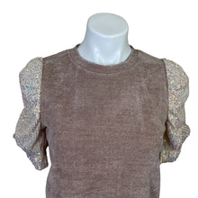 Load image into Gallery viewer, THML | Women&#39;s Pink and Sequin Short Sleeve Top with Tags | Size: XS
