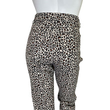 Load image into Gallery viewer, Loft | Women&#39;s Leopard Print Curvy High Rise Straight Straight Jeans | Size: 4
