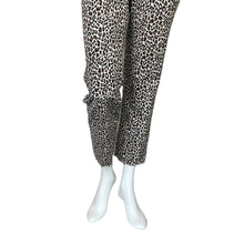 Load image into Gallery viewer, Loft | Women&#39;s Leopard Print Curvy High Rise Straight Straight Jeans | Size: 4
