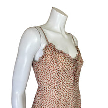 Load image into Gallery viewer, Dress Forum | Women&#39;s Cream and Rose Print Mini Dress | Size: M
