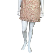 Load image into Gallery viewer, Dress Forum | Women&#39;s Cream and Rose Print Mini Dress | Size: M
