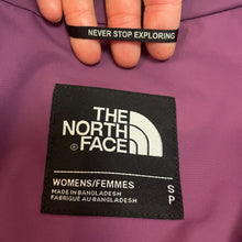 Load image into Gallery viewer, The North Face | Women&#39;s Purple Hooded Lightweight Softshell Jacket | Size: S
