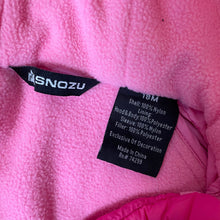 Load image into Gallery viewer, Snozu | Girl&#39;s Pink Hooded Snowsuit | Size: 18M
