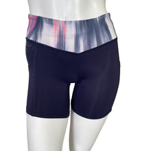 Load image into Gallery viewer, Lululemon | Women&#39;s Navy Blue Pocket Side Short Biker Shorts | Size: 2
