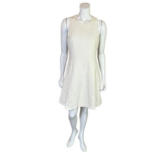 Load image into Gallery viewer, Theory | Women&#39;s Cream Shift Flare Knee Length Dress | Size: 6
