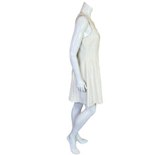 Load image into Gallery viewer, Theory | Women&#39;s Cream Shift Flare Knee Length Dress | Size: 6
