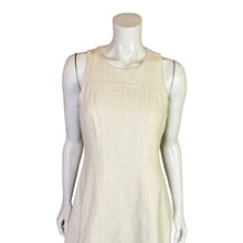 Load image into Gallery viewer, Theory | Women&#39;s Cream Shift Flare Knee Length Dress | Size: 6
