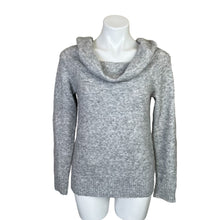 Load image into Gallery viewer, Press | Women&#39;s Light Heather Gray Turtleneck Pullover Sweater | Size: M
